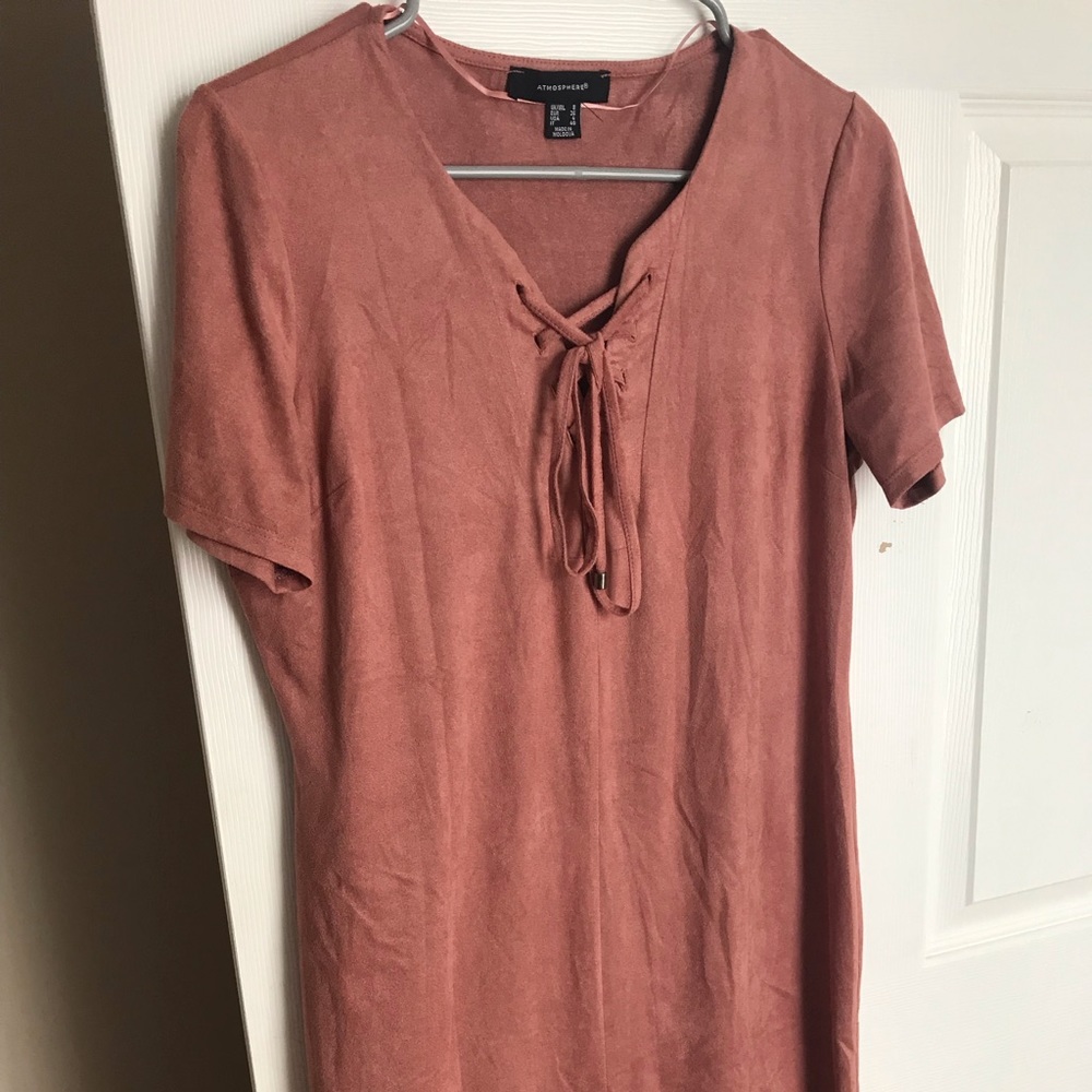Suede Dress